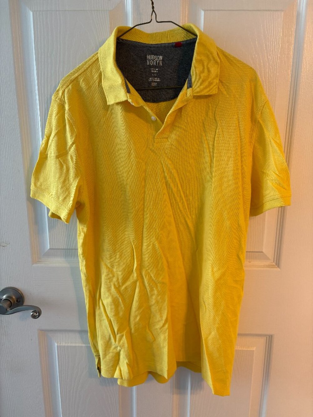 Hudson North - Large Yellow Polo